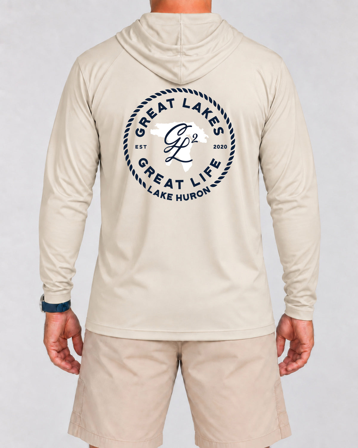 Lake Huron Performance Hoodie