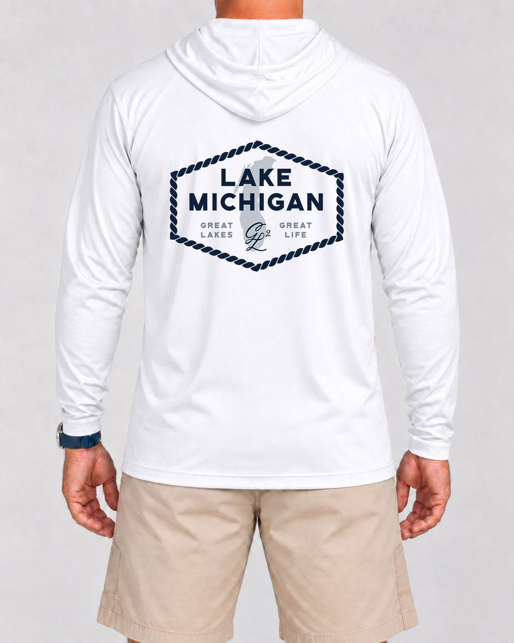 Lake Michigan Performance Hoodie